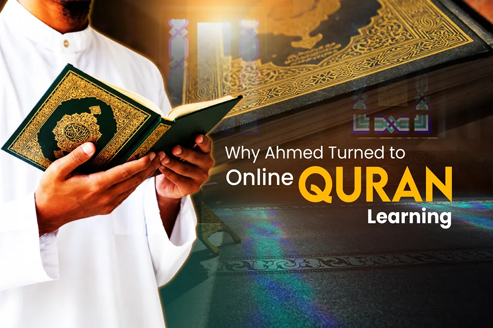 a young men journey to understanding the quran: online quran learning